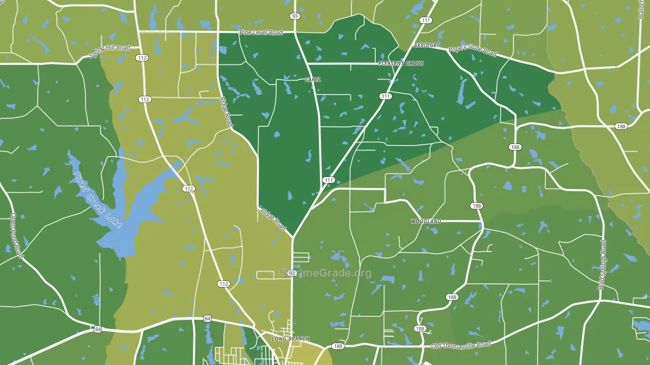 39827, GA Map of Vehicle Theft Rates