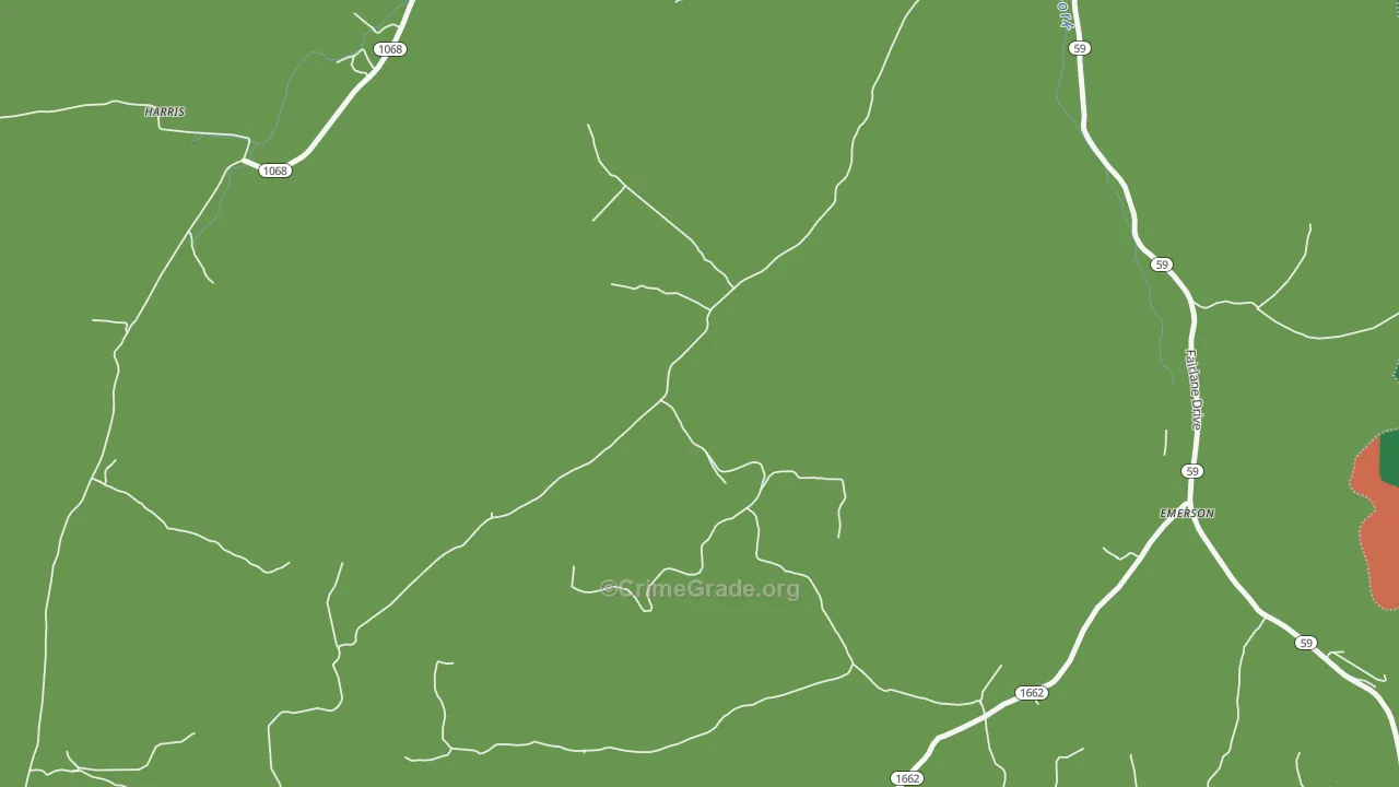 41135, KY Map of Vehicle Theft Rates