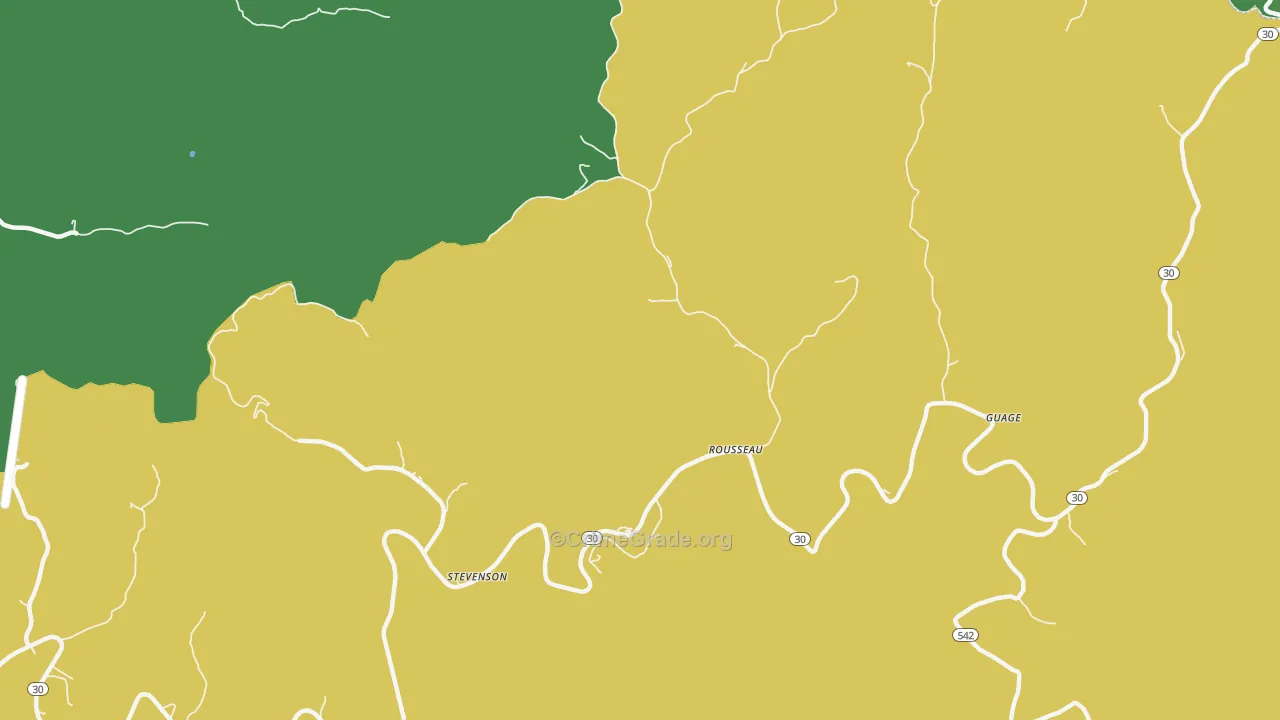 41366, KY Map of Vehicle Theft Rates