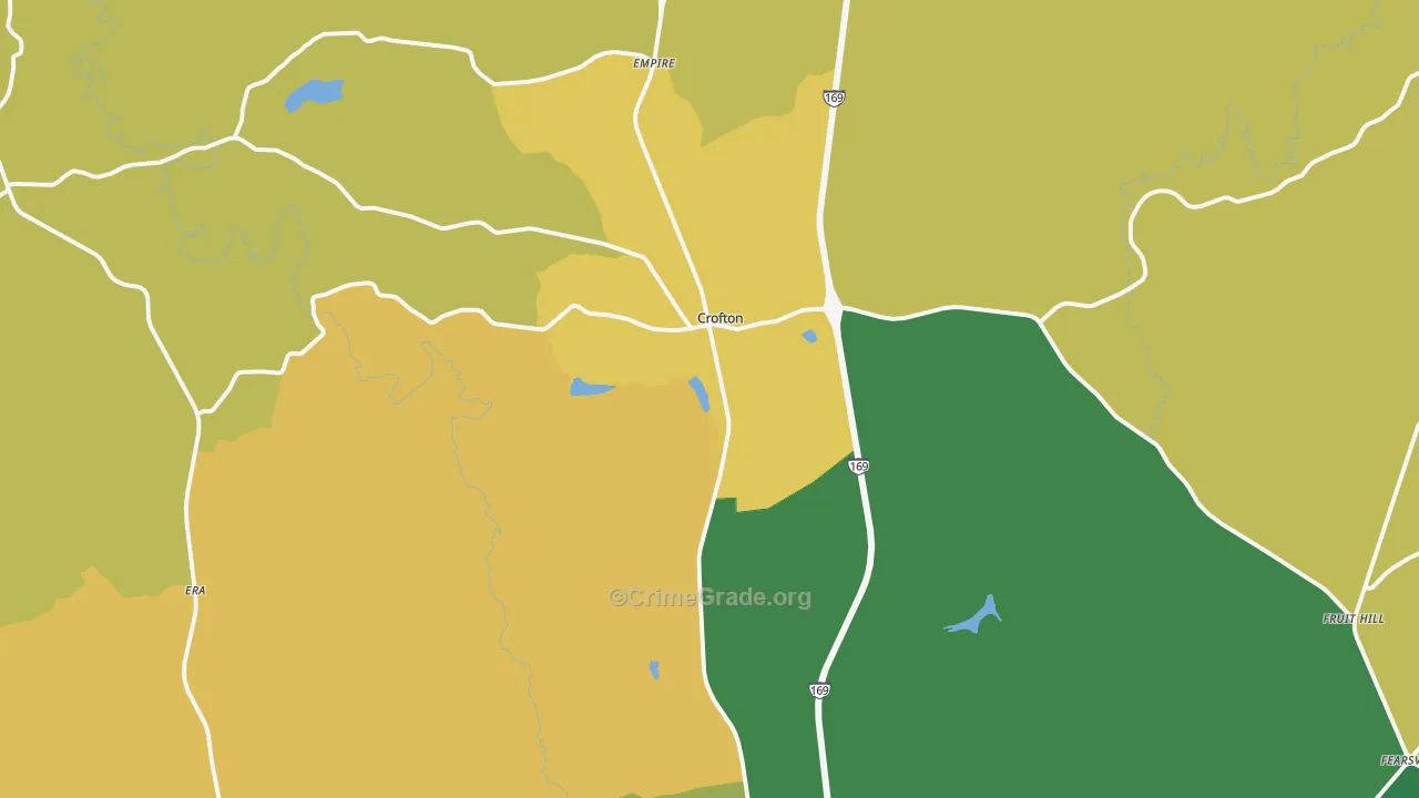 42217, KY Map of Vehicle Theft Rates