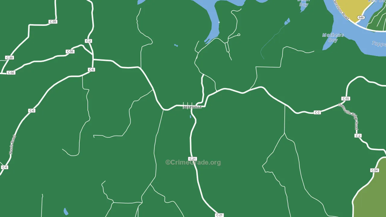 44693, OH Map of Vehicle Theft Rates