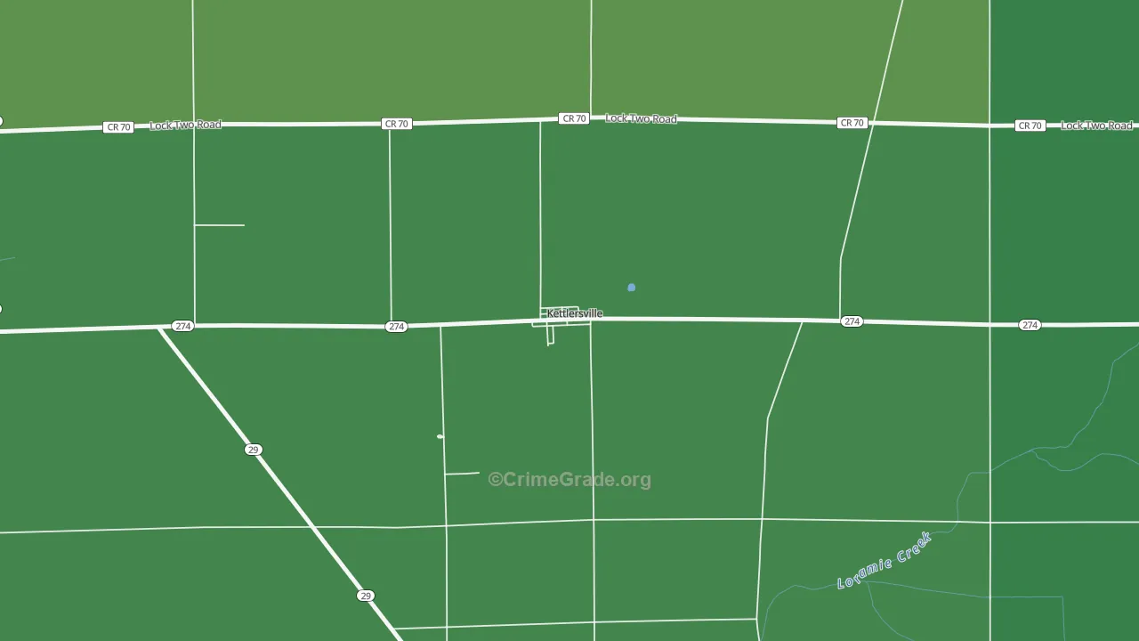 45336, OH Map of Vehicle Theft Rates