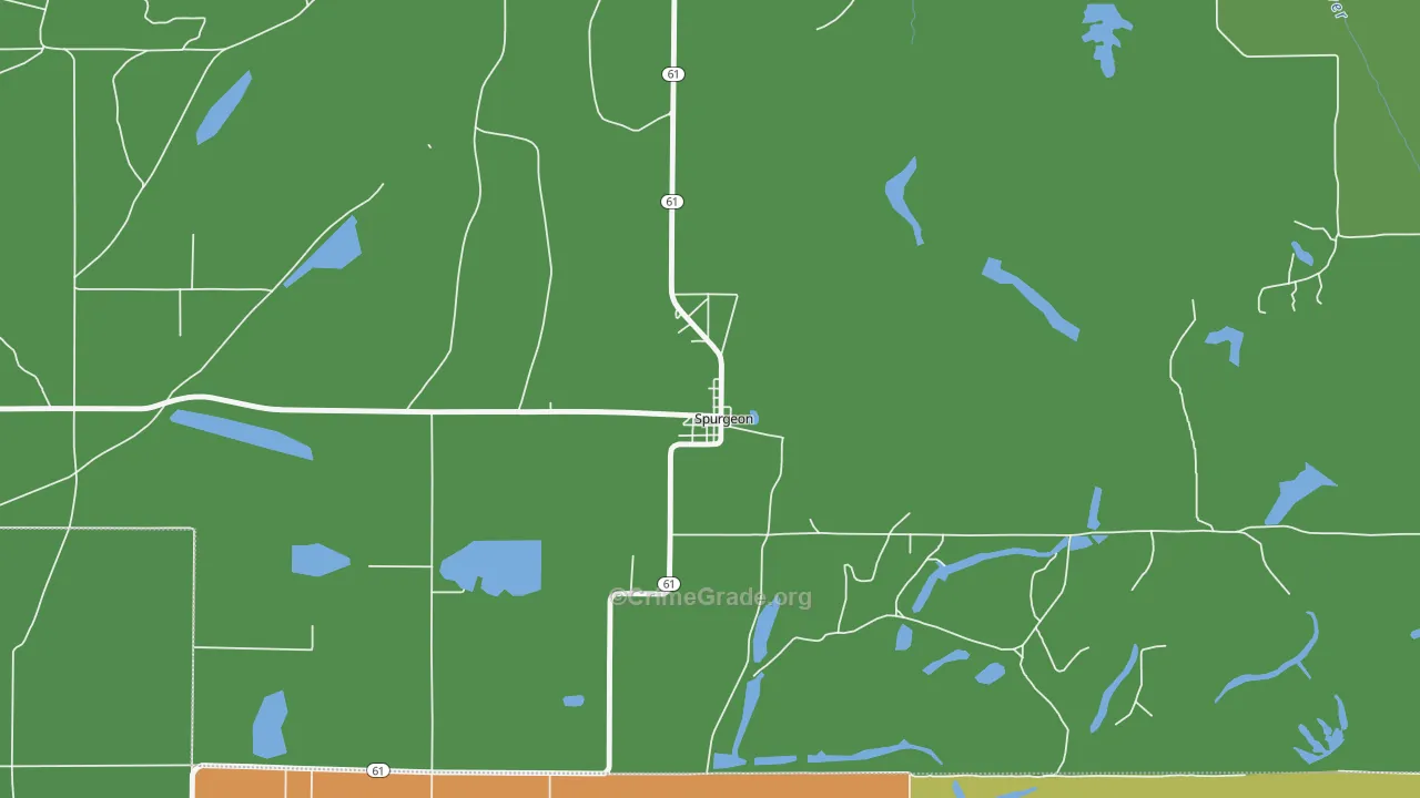 47584, IN Map of Vehicle Theft Rates