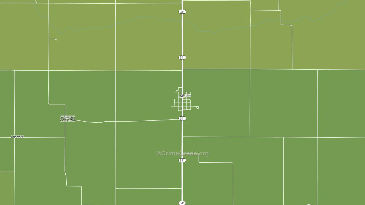 47958, IN Map of Vehicle Theft Rates