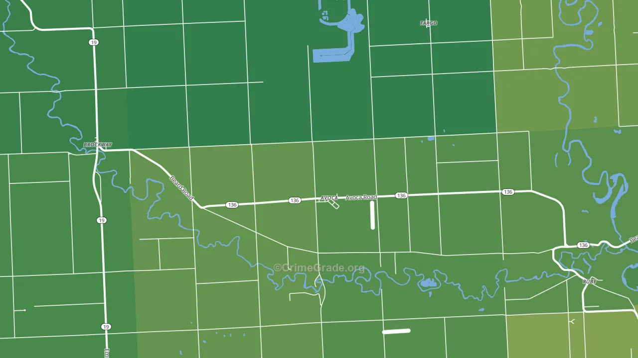 48006, MI Map of Vehicle Theft Rates
