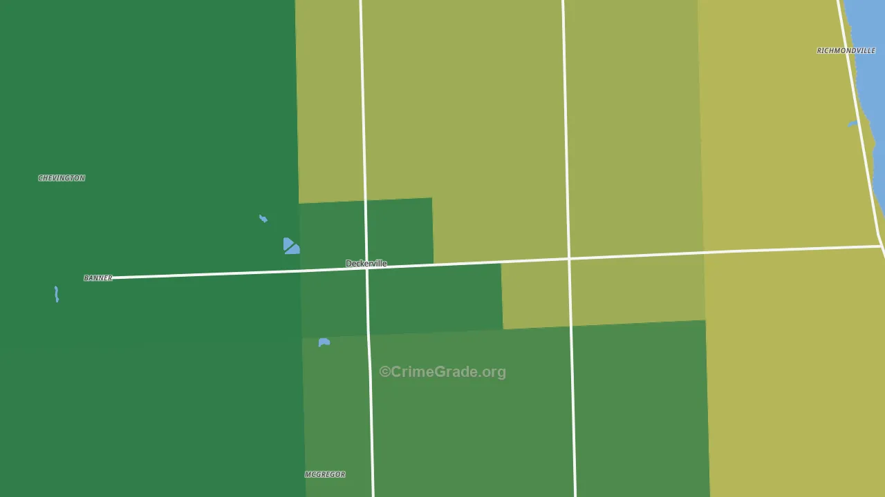 48427, MI Map of Vehicle Theft Rates