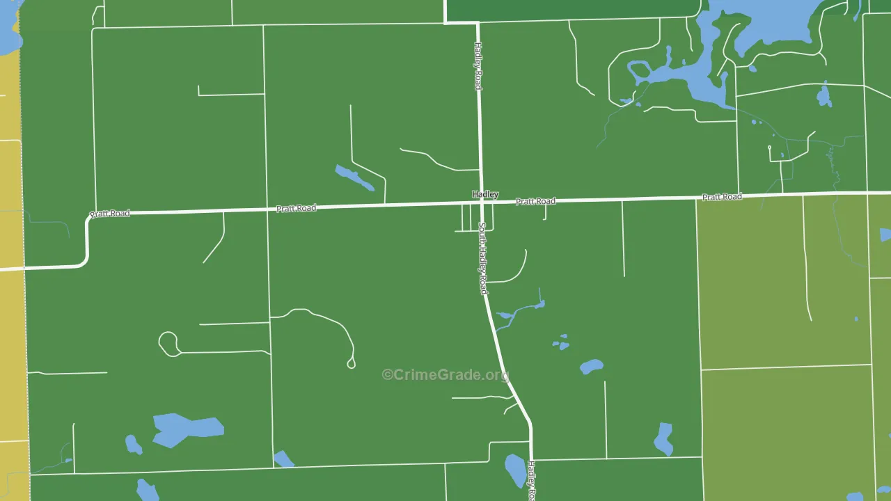 48440, MI Map of Vehicle Theft Rates