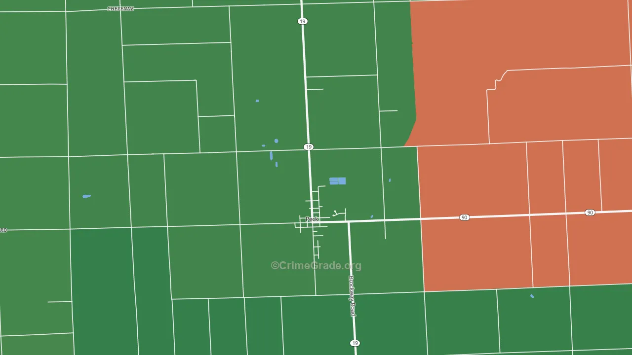 48466, MI Map of Vehicle Theft Rates