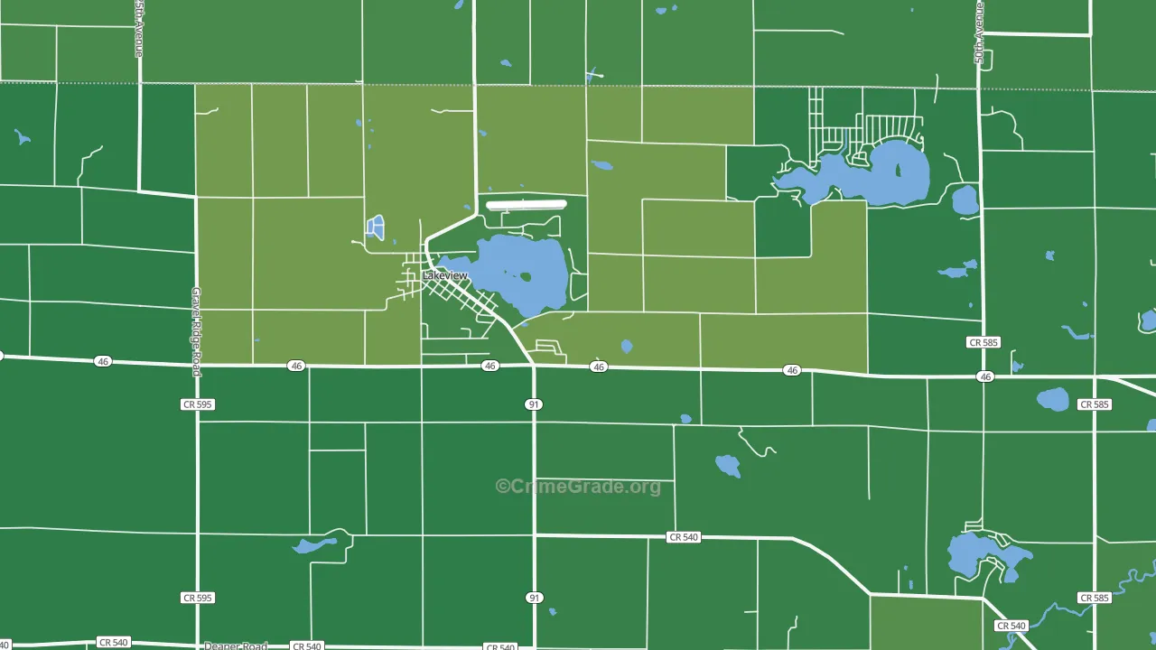 48850, MI Map of Vehicle Theft Rates
