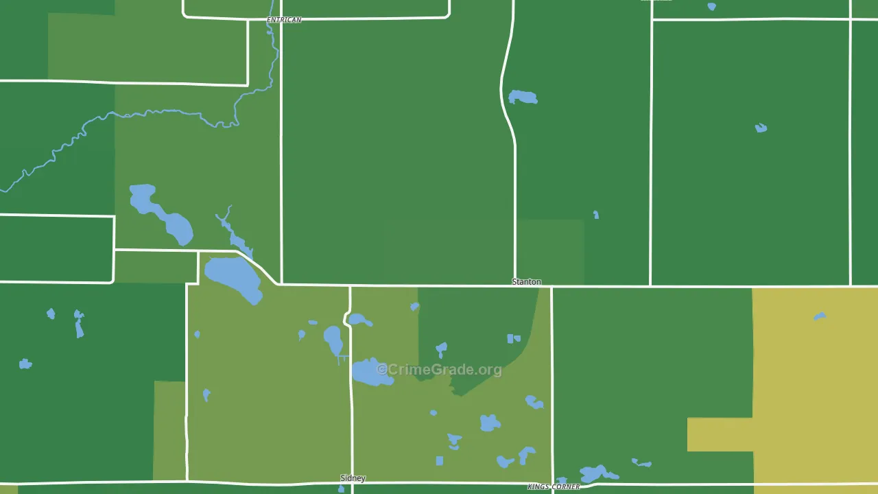 48888, MI Map of Vehicle Theft Rates