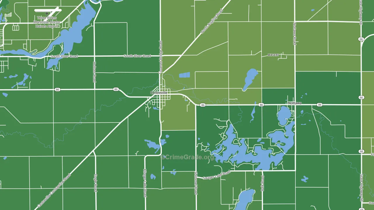 49032, MI Map of Vehicle Theft Rates