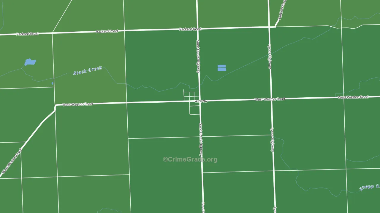 49289, MI Map of Vehicle Theft Rates