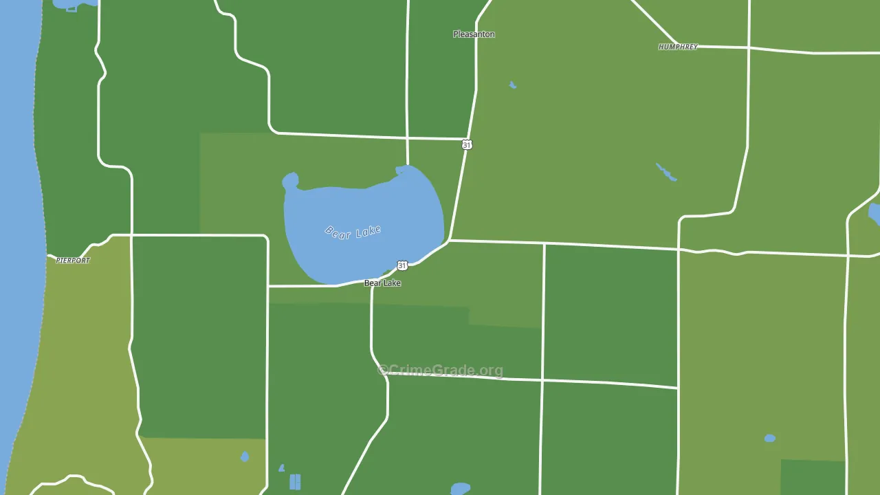 49614, MI Map of Vehicle Theft Rates