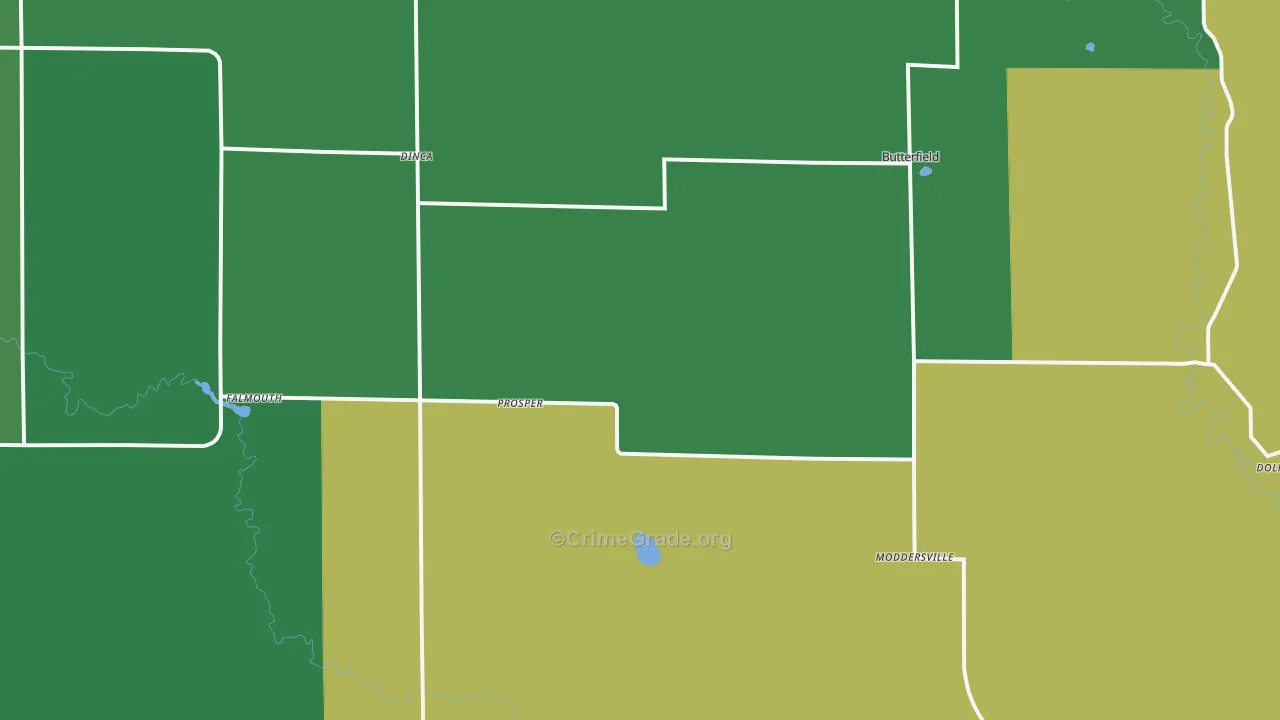 49632, MI Map of Vehicle Theft Rates