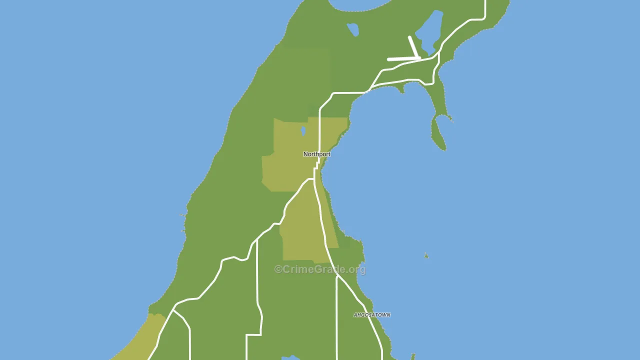 49670, MI Map of Vehicle Theft Rates