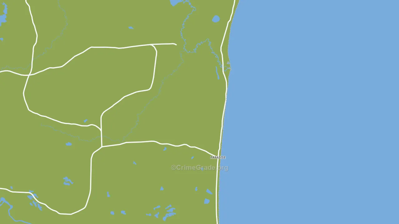 49768, MI Map of Vehicle Theft Rates