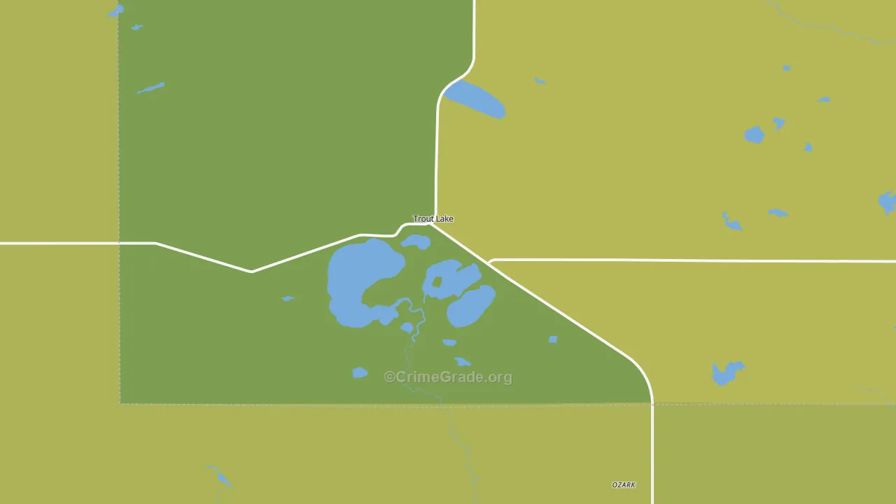 49793, MI Map of Vehicle Theft Rates
