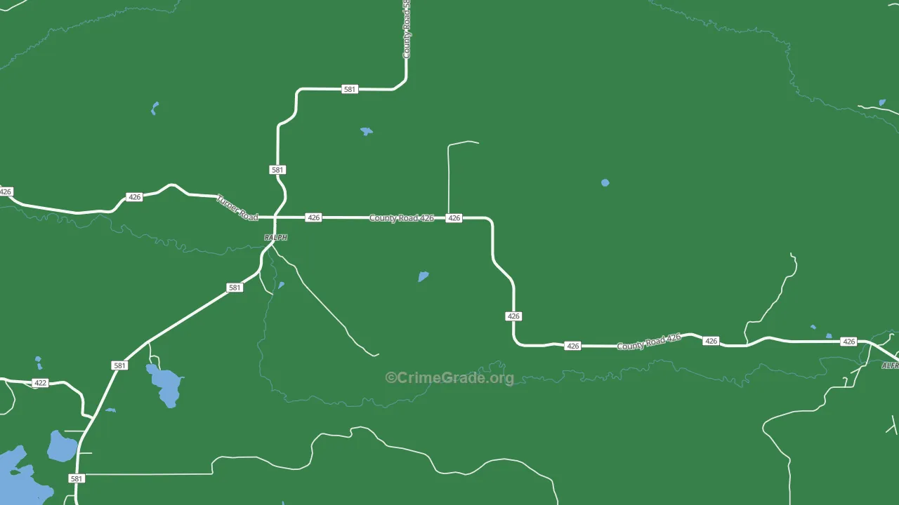 49877, MI Map of Vehicle Theft Rates