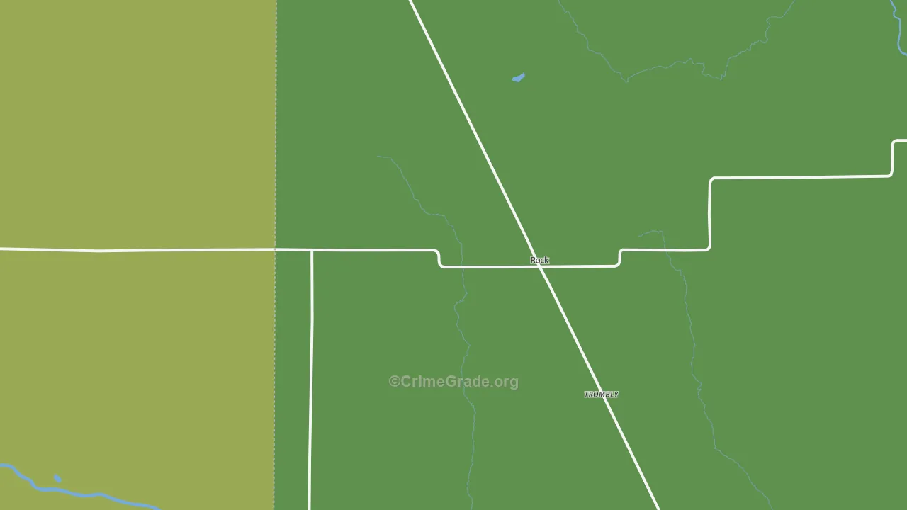 49880, MI Map of Vehicle Theft Rates