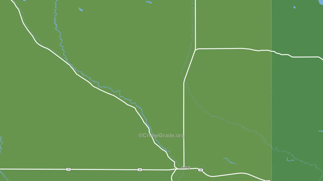 49883, MI Map of Vehicle Theft Rates