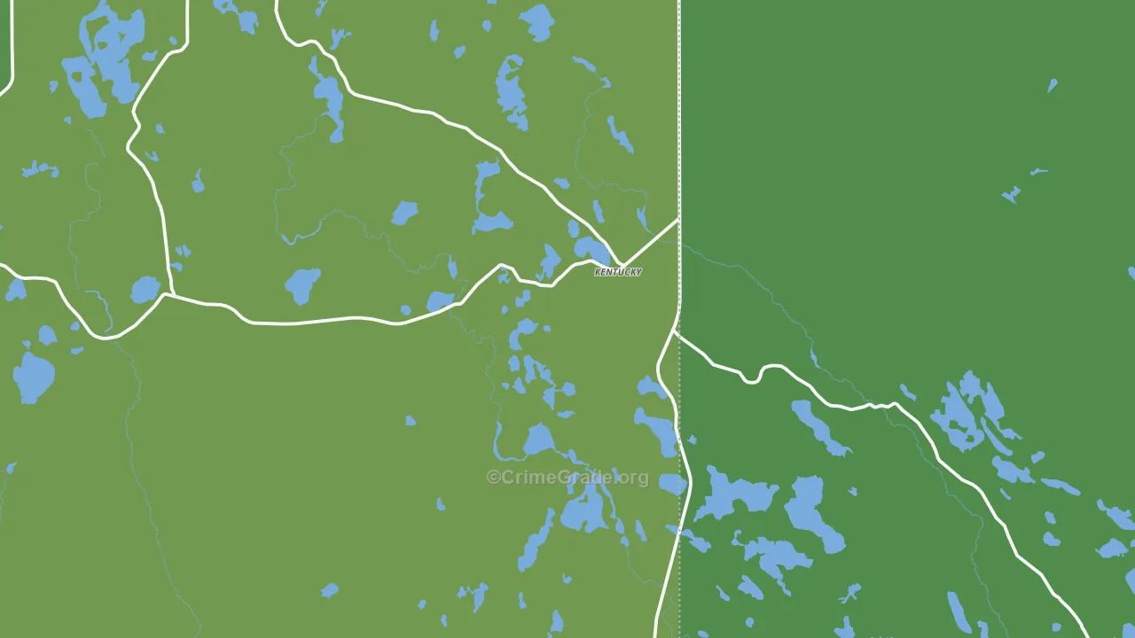 49895, MI Map of Vehicle Theft Rates
