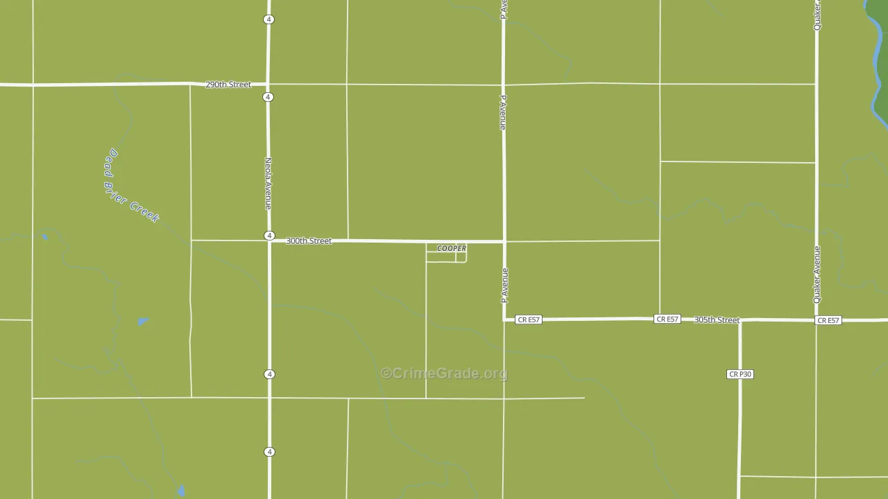 50059, IA Map of Vehicle Theft Rates
