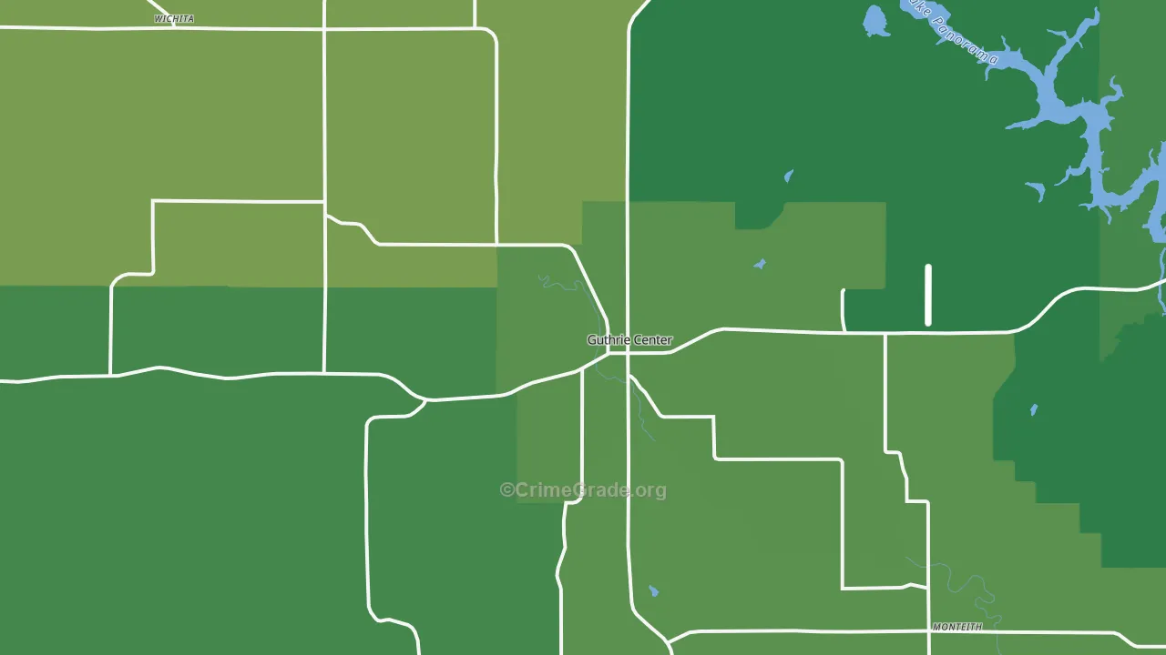 50115, IA Map of Vehicle Theft Rates
