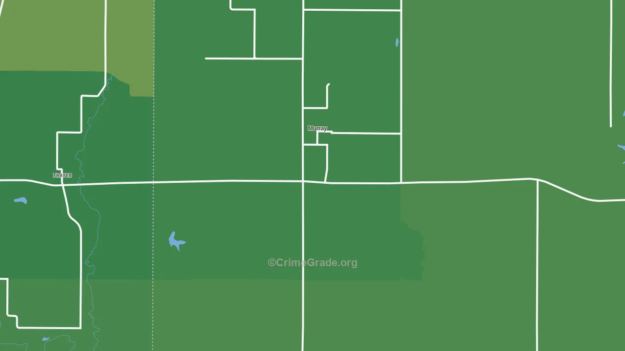 50174, IA Map of Vehicle Theft Rates