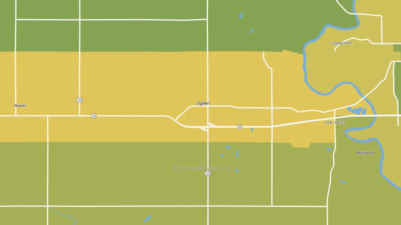 50212, IA Map of Vehicle Theft Rates