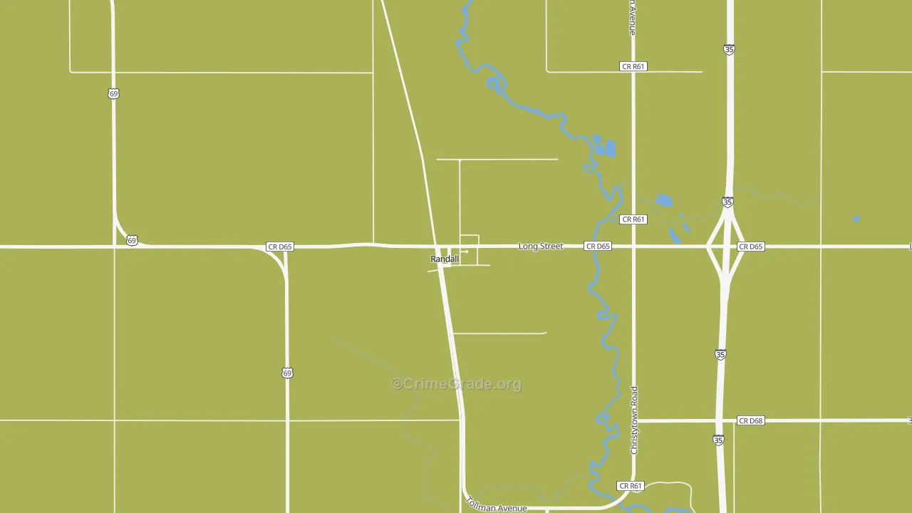 50231, IA Map of Vehicle Theft Rates