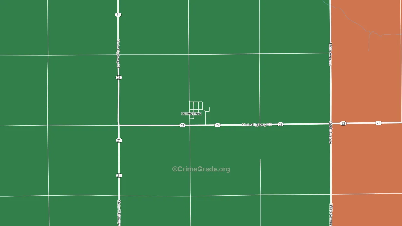 50255, IA Map of Vehicle Theft Rates