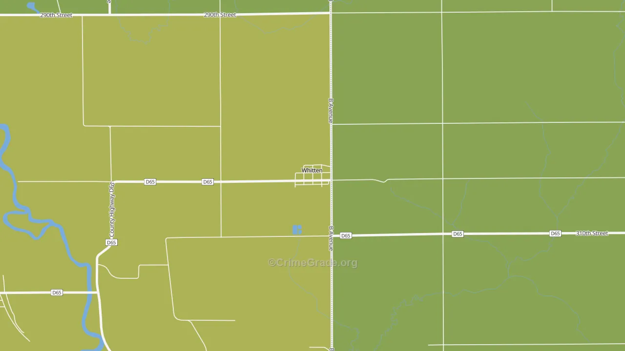 50269, IA Map of Vehicle Theft Rates