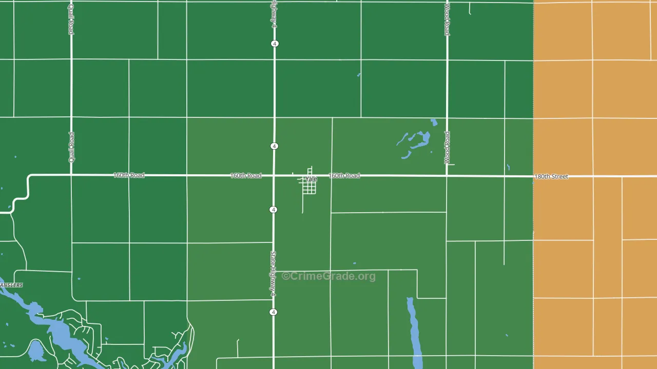 50277, IA Map of Vehicle Theft Rates