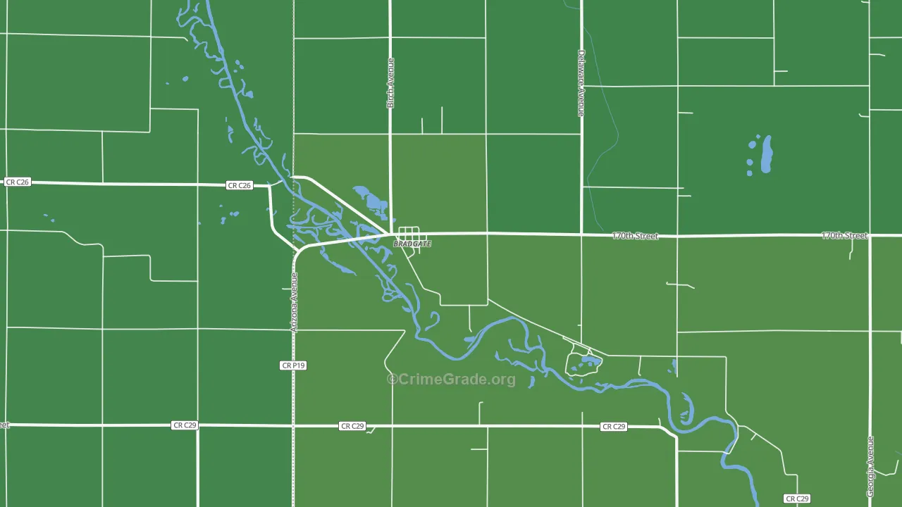 50520, IA Map of Vehicle Theft Rates