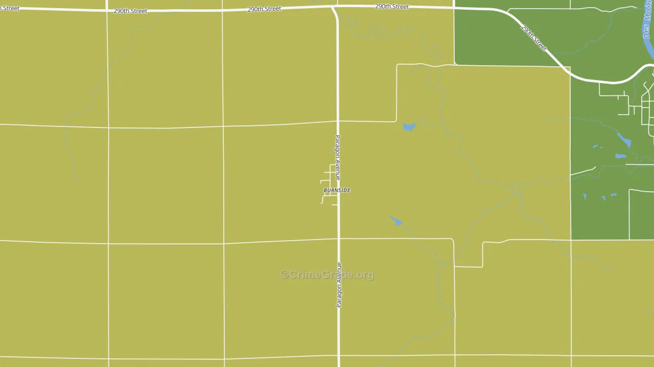 50521, IA Map of Vehicle Theft Rates