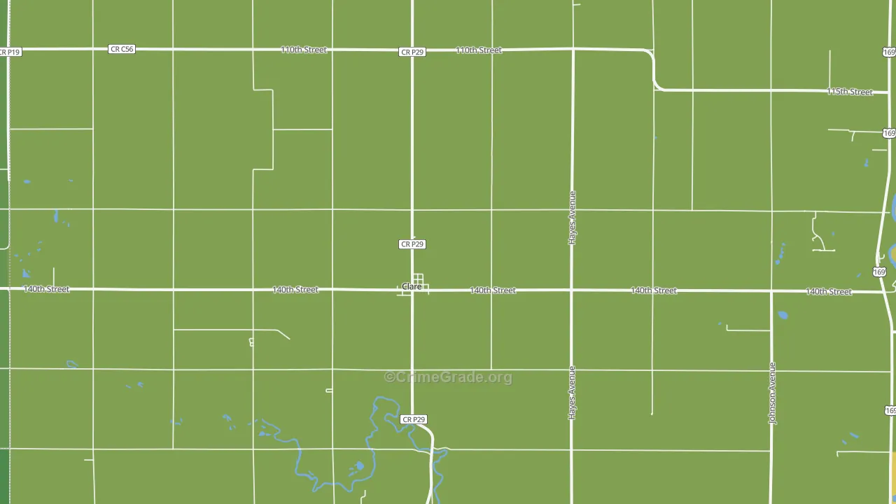 50524, IA Map of Vehicle Theft Rates