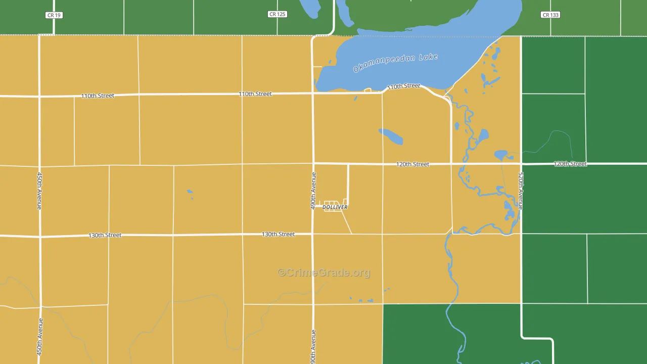 50531, IA Map of Vehicle Theft Rates