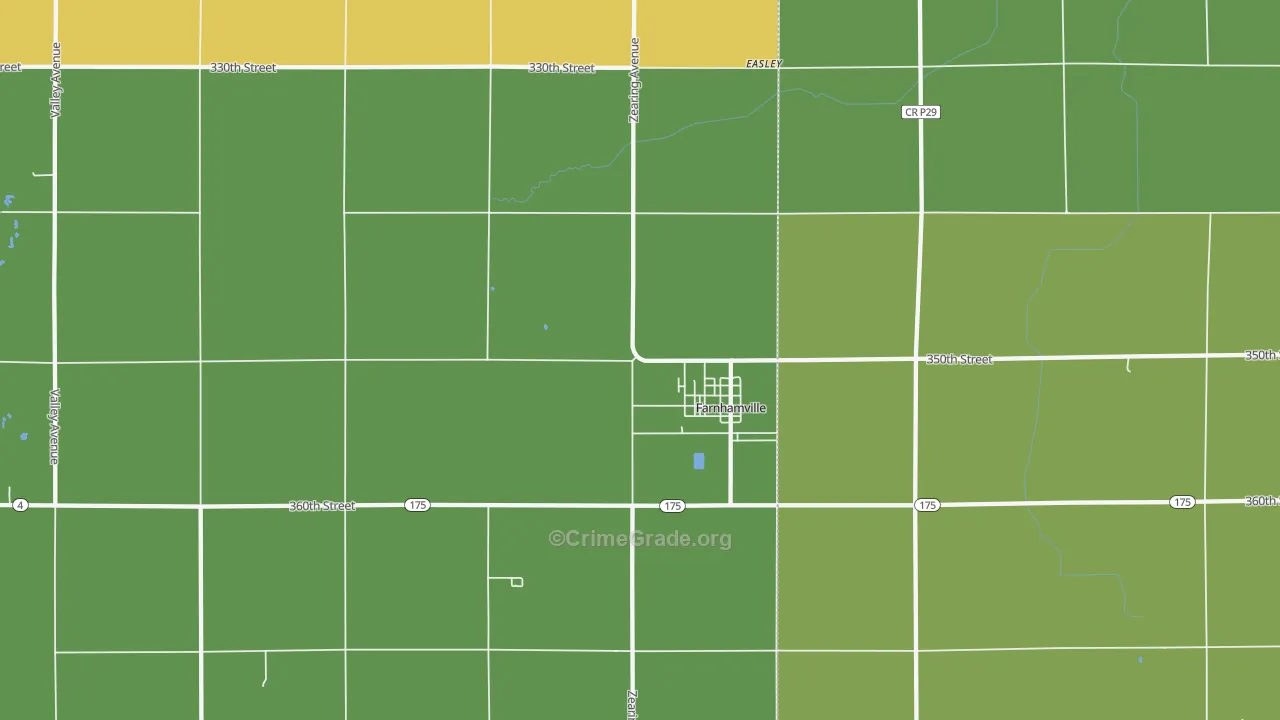 50538, IA Map of Vehicle Theft Rates