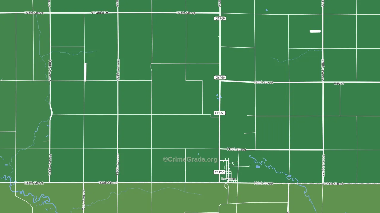 50560, IA Map of Vehicle Theft Rates