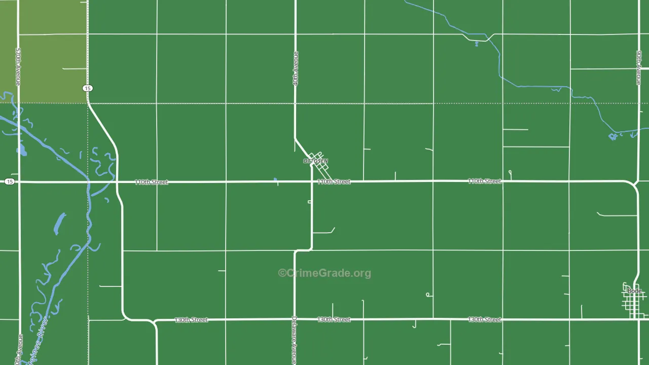 50570, IA Map of Vehicle Theft Rates