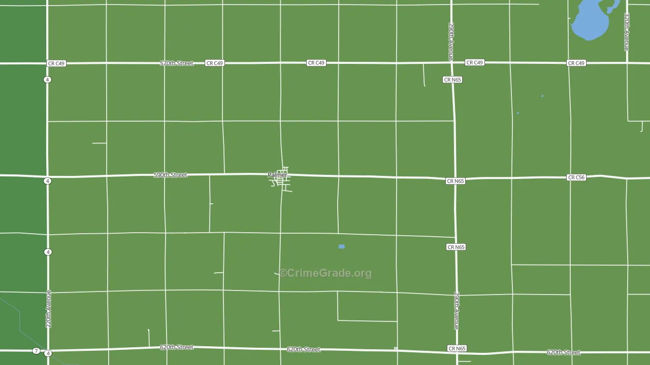 50571, IA Map of Vehicle Theft Rates