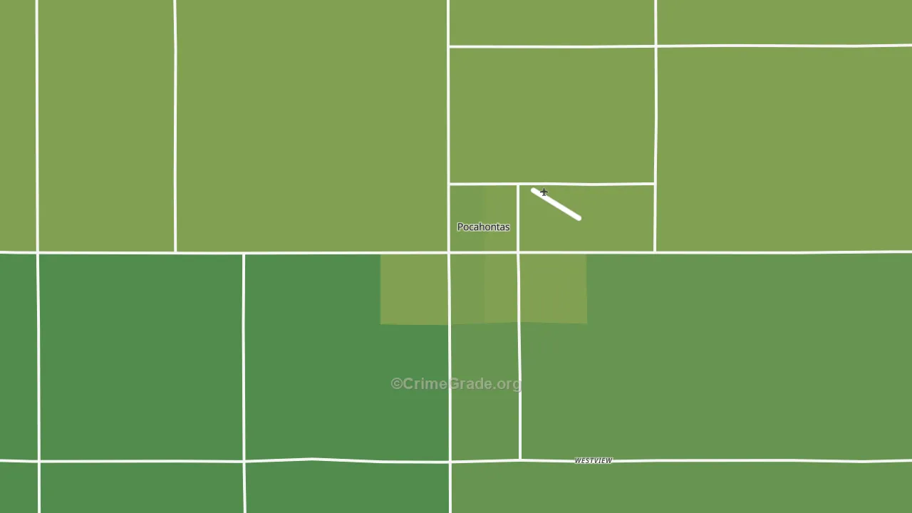 50574, IA Map of Vehicle Theft Rates