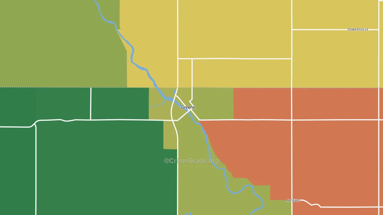 50636, IA Map of Vehicle Theft Rates