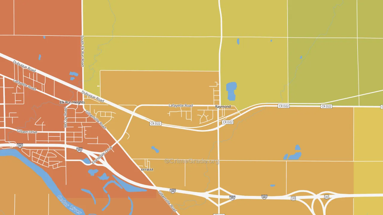 50667, IA Map of Vehicle Theft Rates