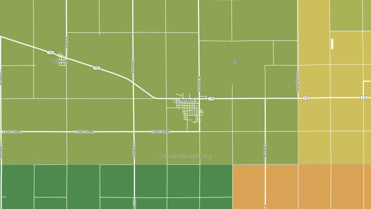 50669, IA Map of Vehicle Theft Rates