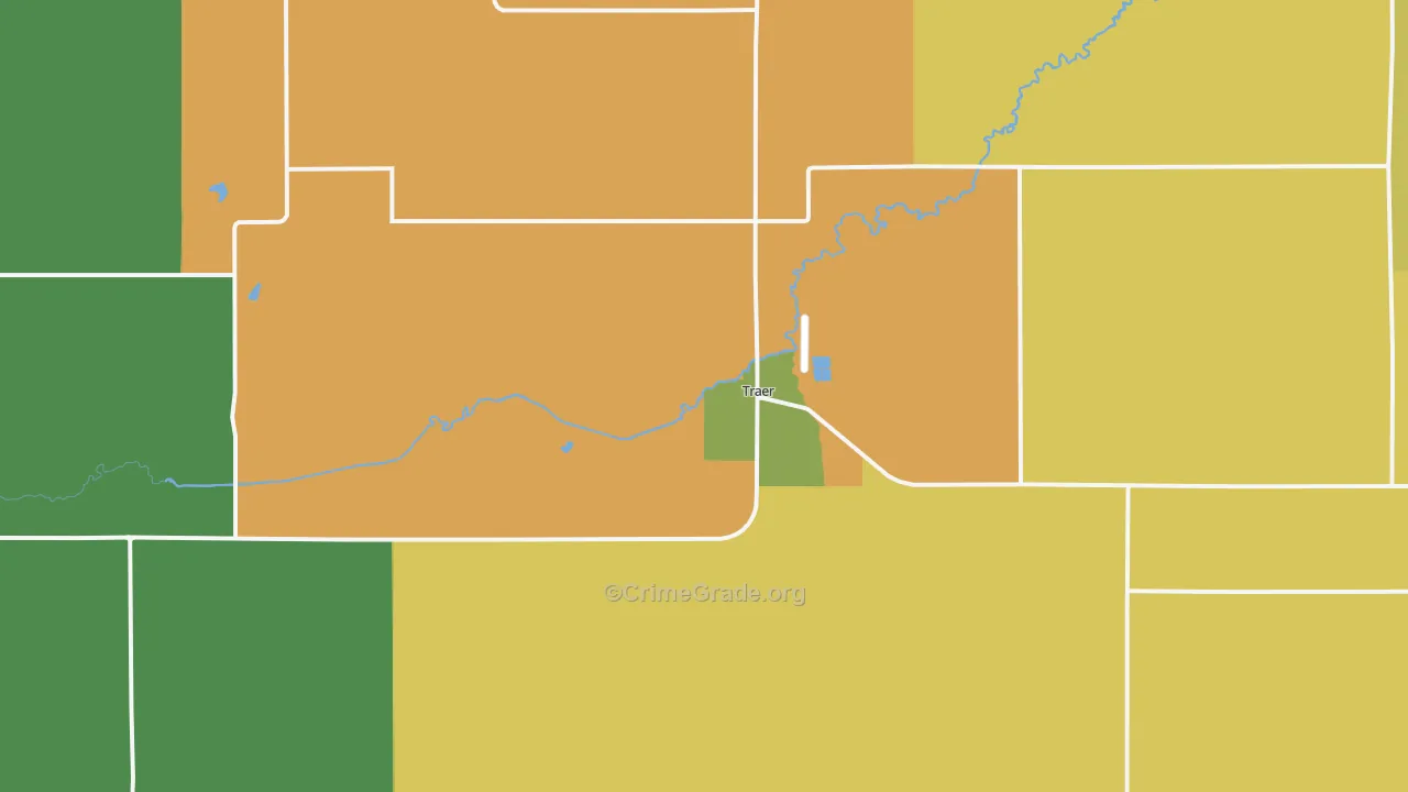 50675, IA Map of Vehicle Theft Rates