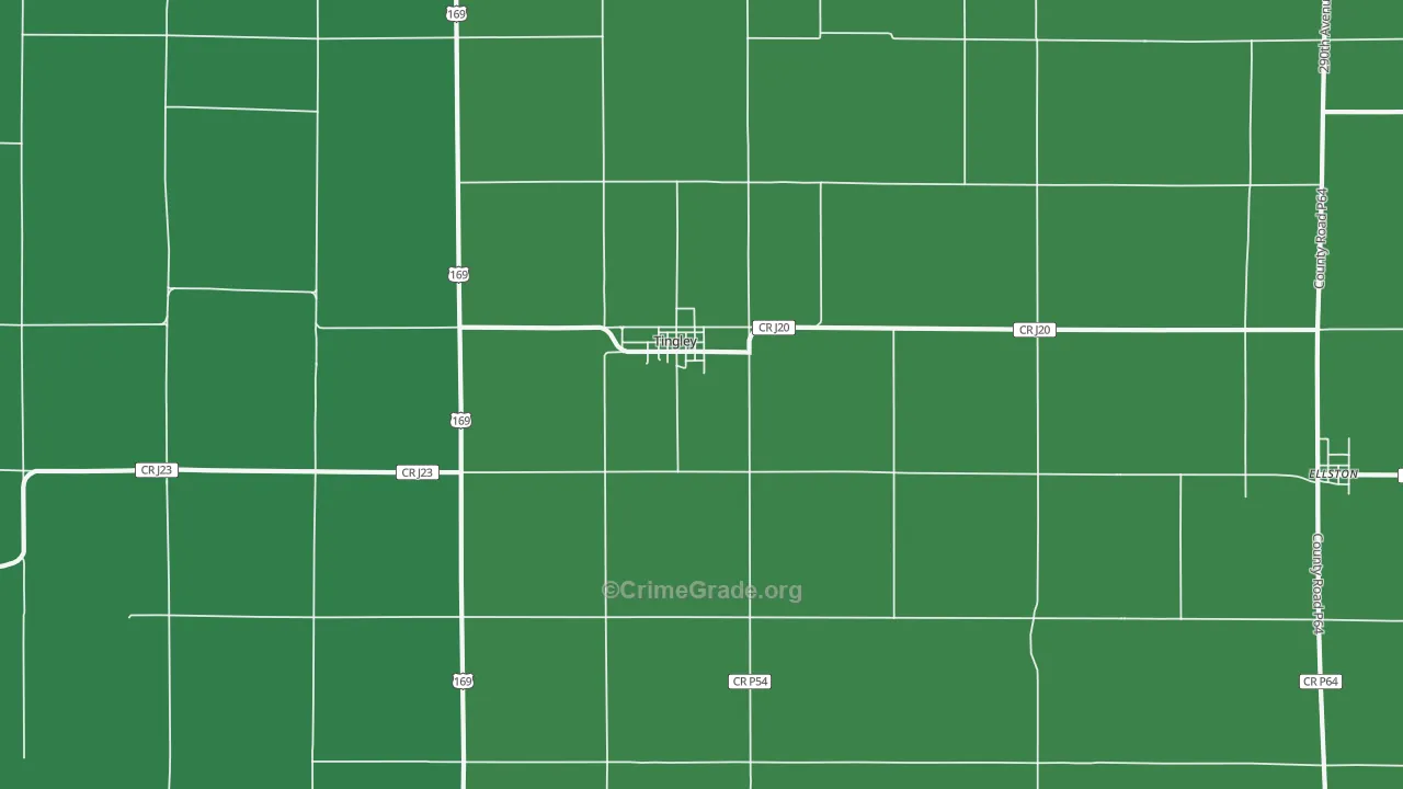50863, IA Map of Vehicle Theft Rates