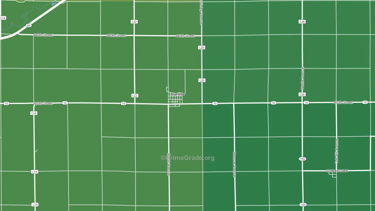 51022, IA Map of Vehicle Theft Rates