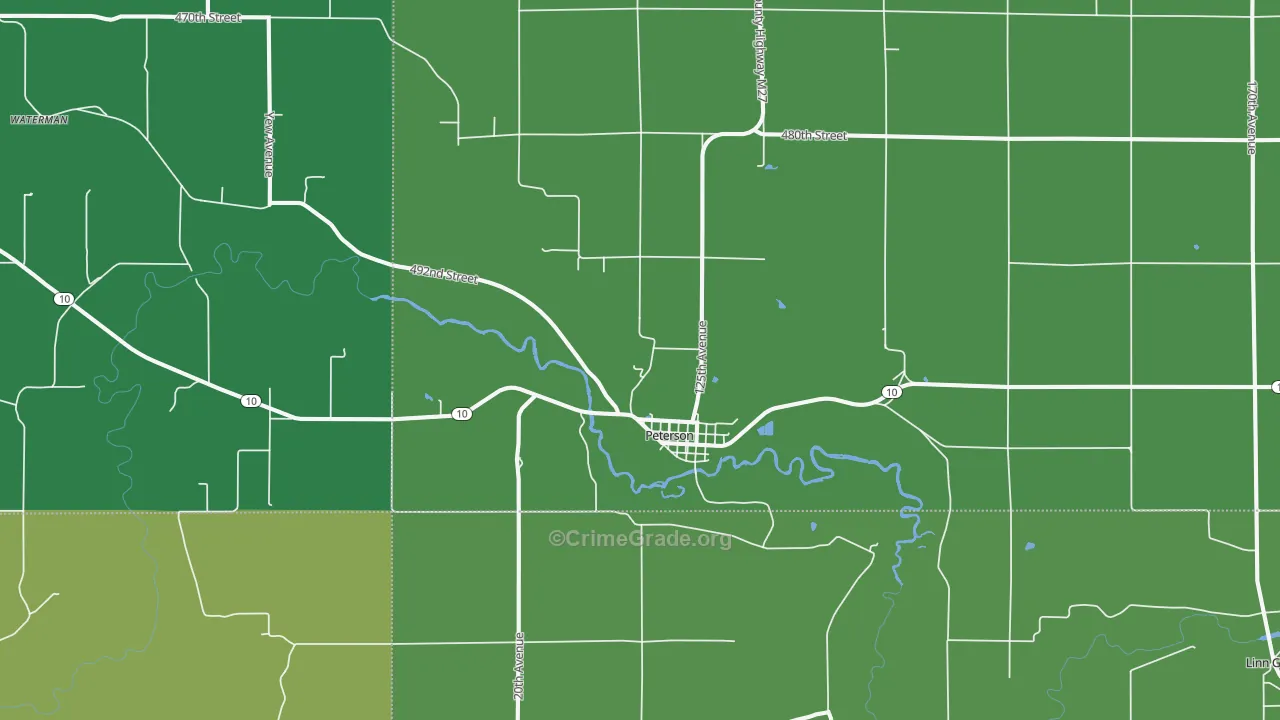 51047, IA Map of Vehicle Theft Rates