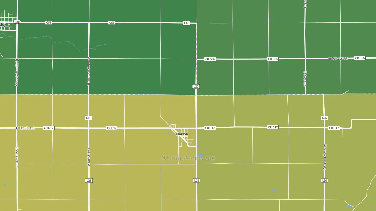 51048, IA Map of Vehicle Theft Rates